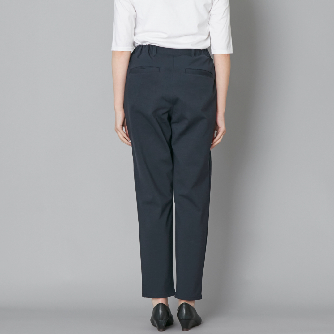 WESTWOOD OUTFITTERS/きれいめポンチのタックテーパードパンツ